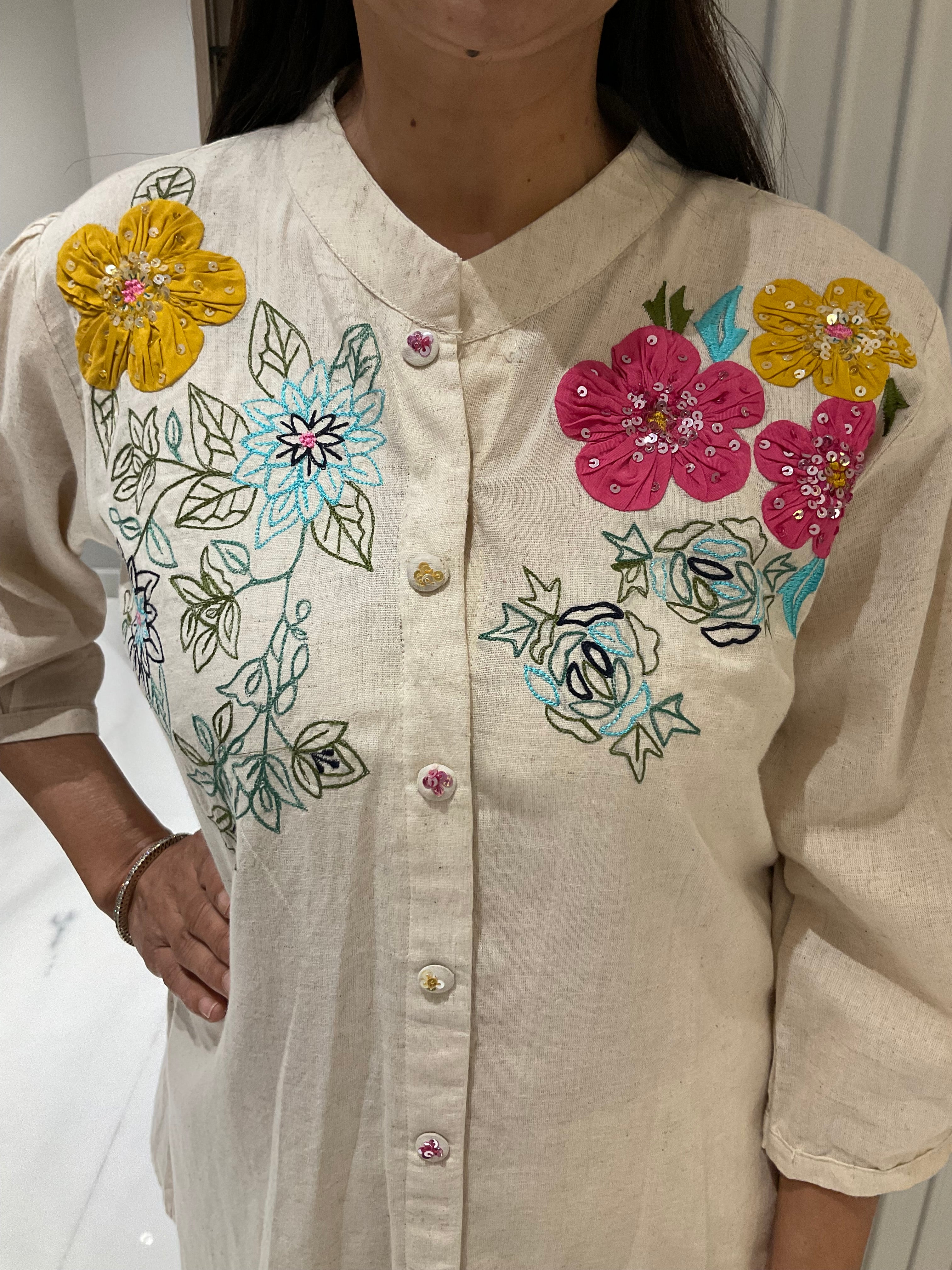 Multi Cotton Co-Ord Set