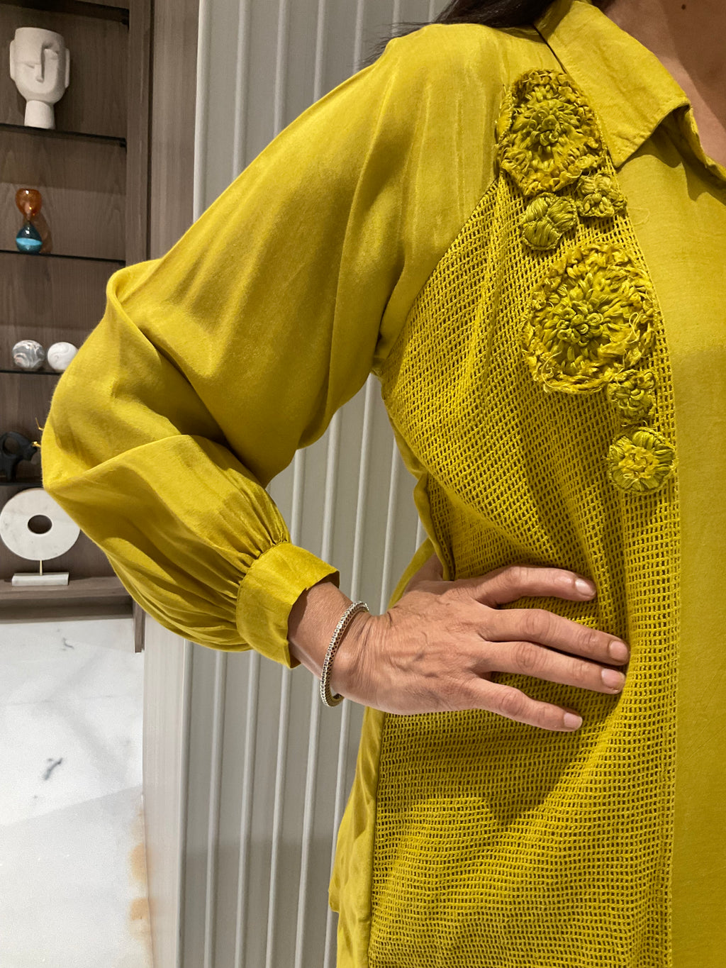 Lemon Yellow Cotton Co-Ord Set