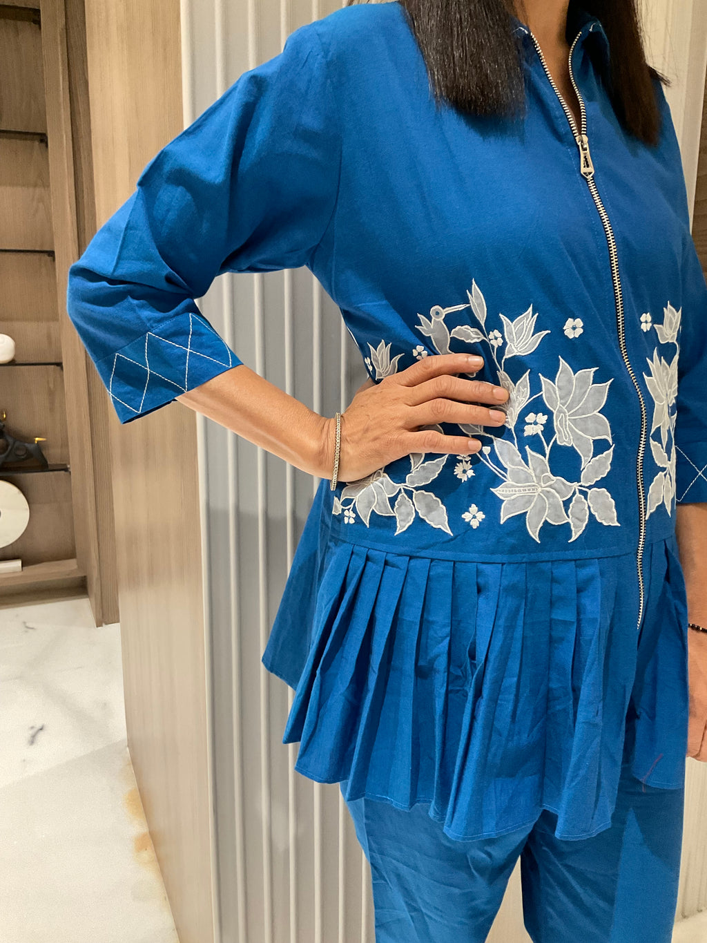 Zibber Frill Cotton Co-Ord Set
