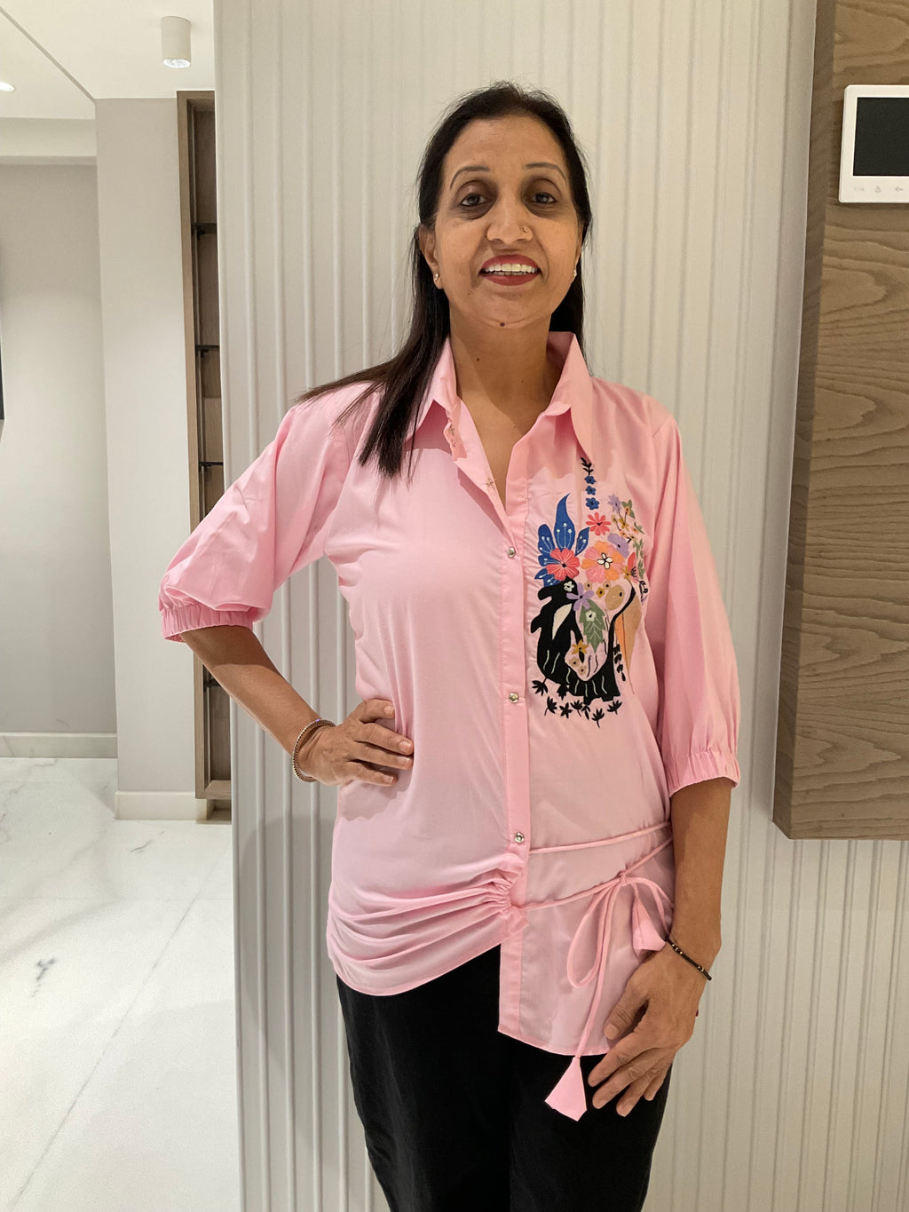 Modern mural shirt