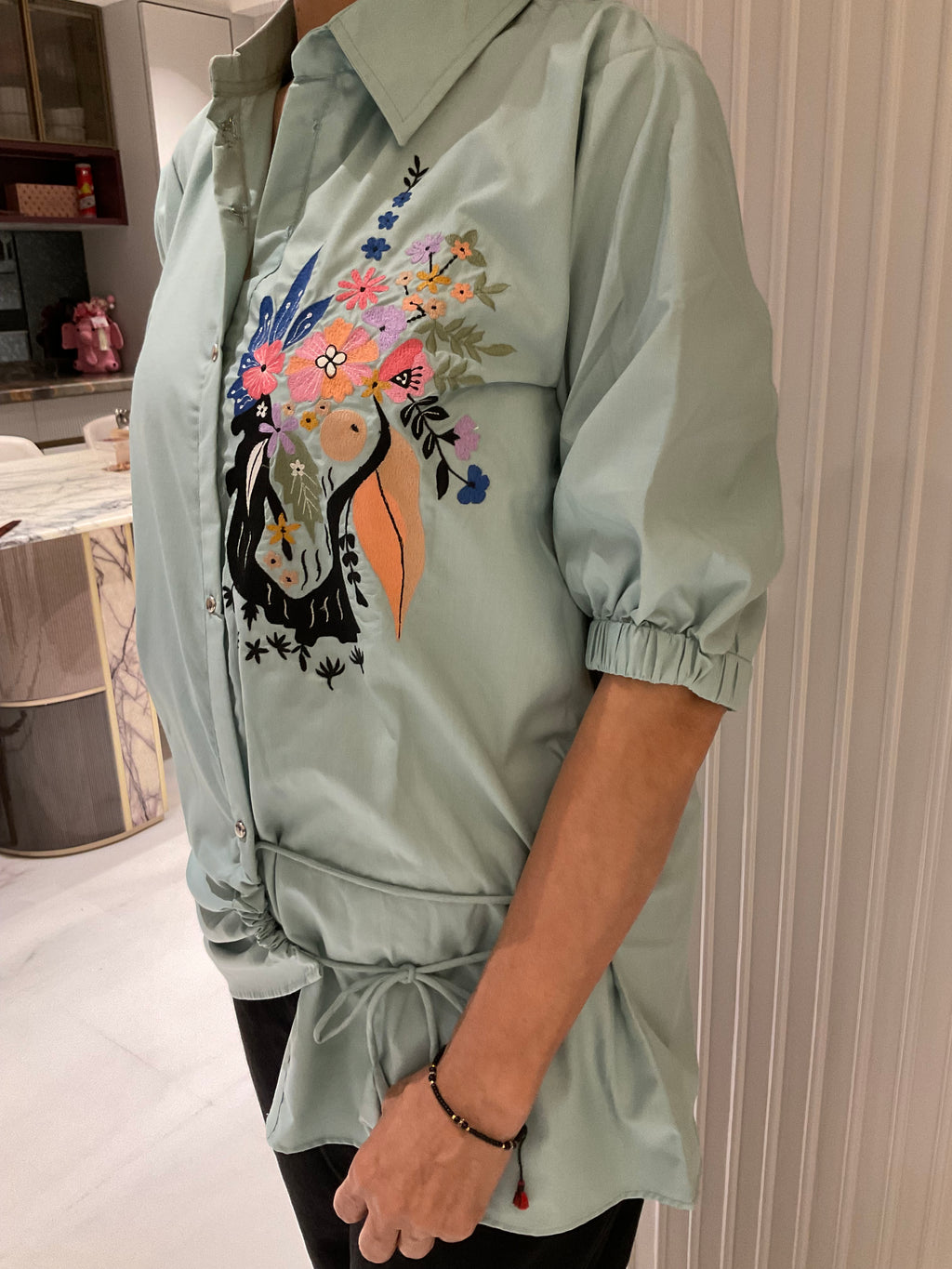 Modern mural shirt