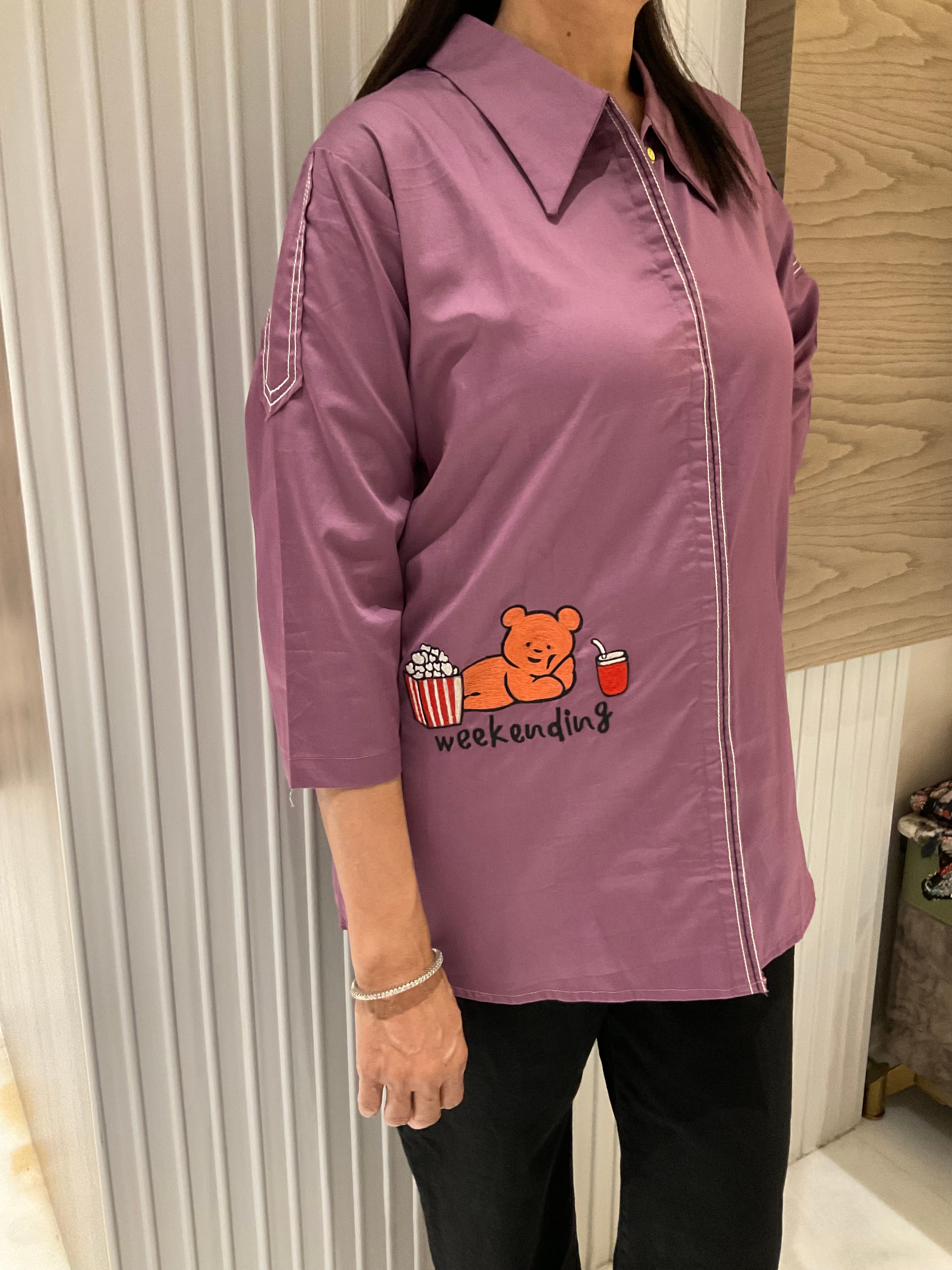 Popcorn & paws shirt