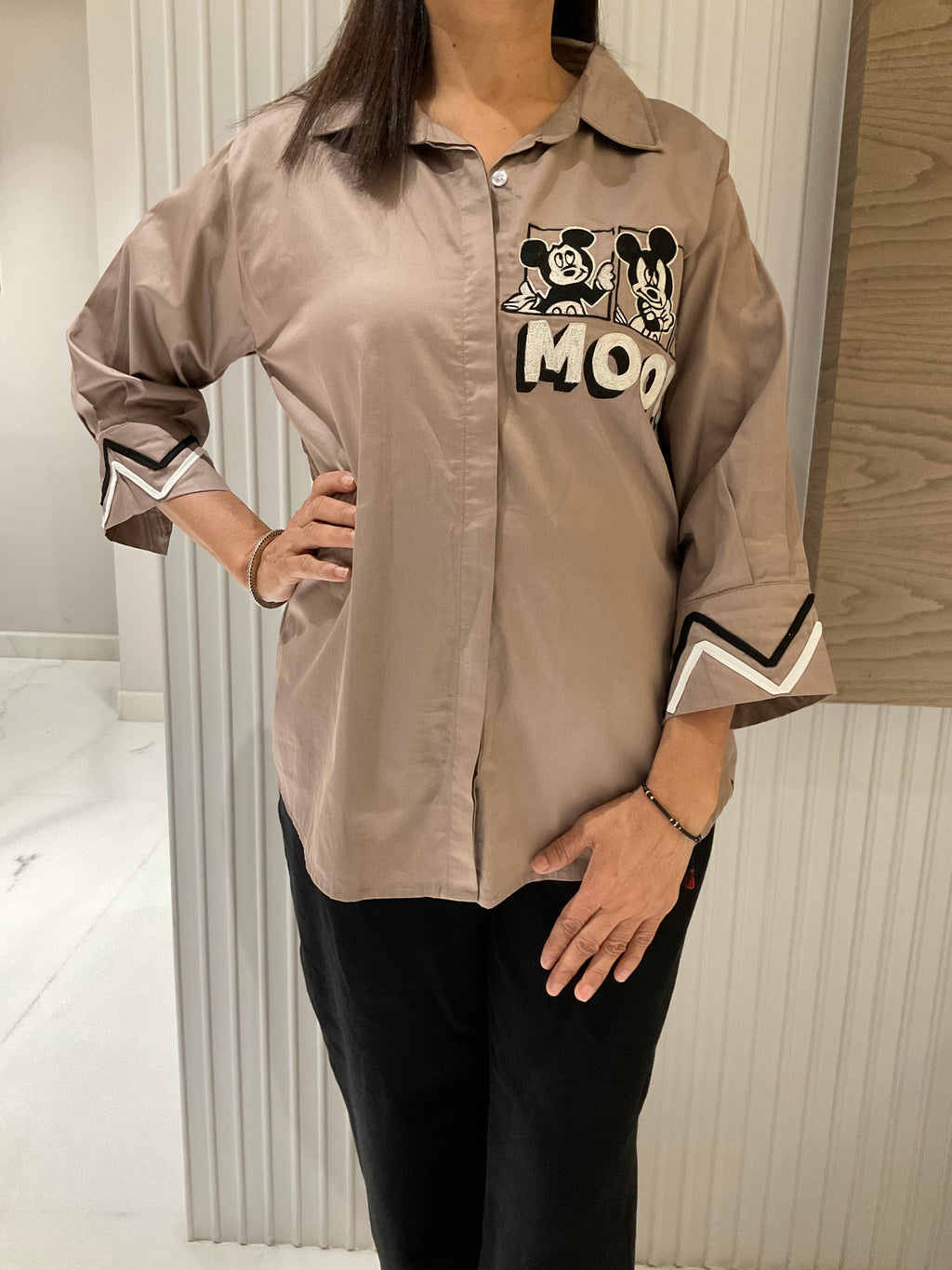 Mickey mood shirt