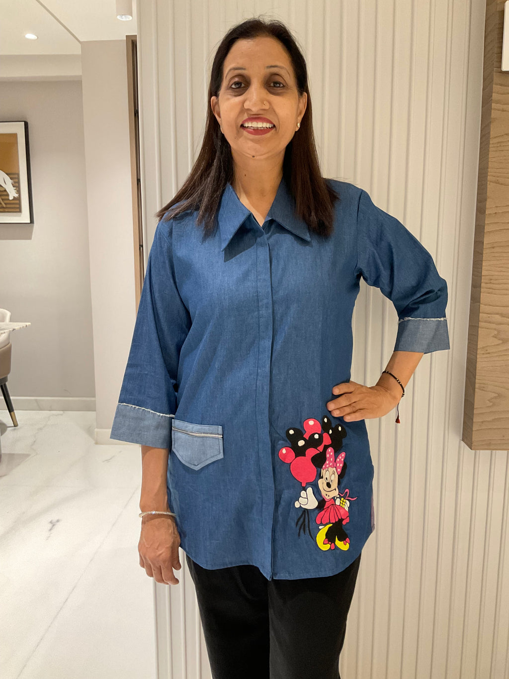 Mickey Denim Shirt