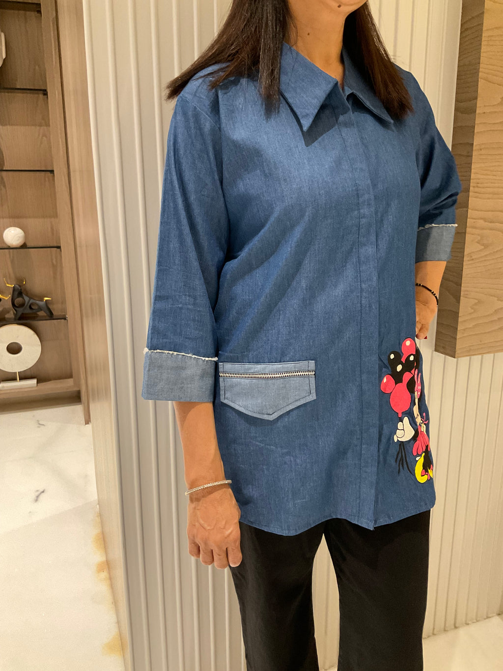 Mickey Denim Shirt