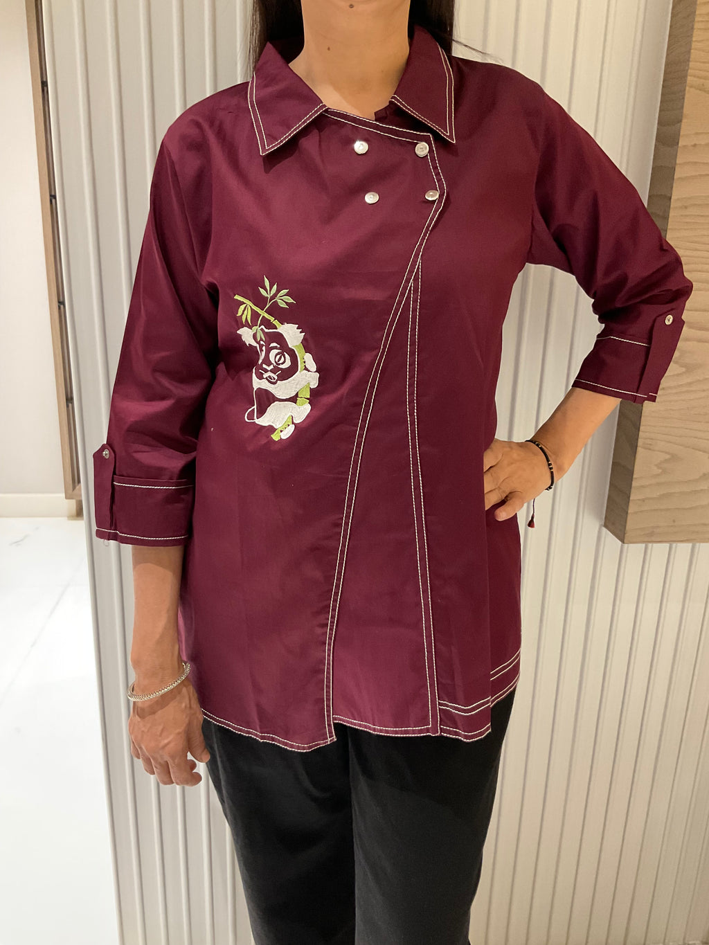 Panda cotton shirt