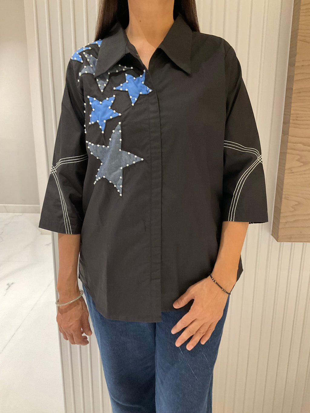 Star cotton shirt