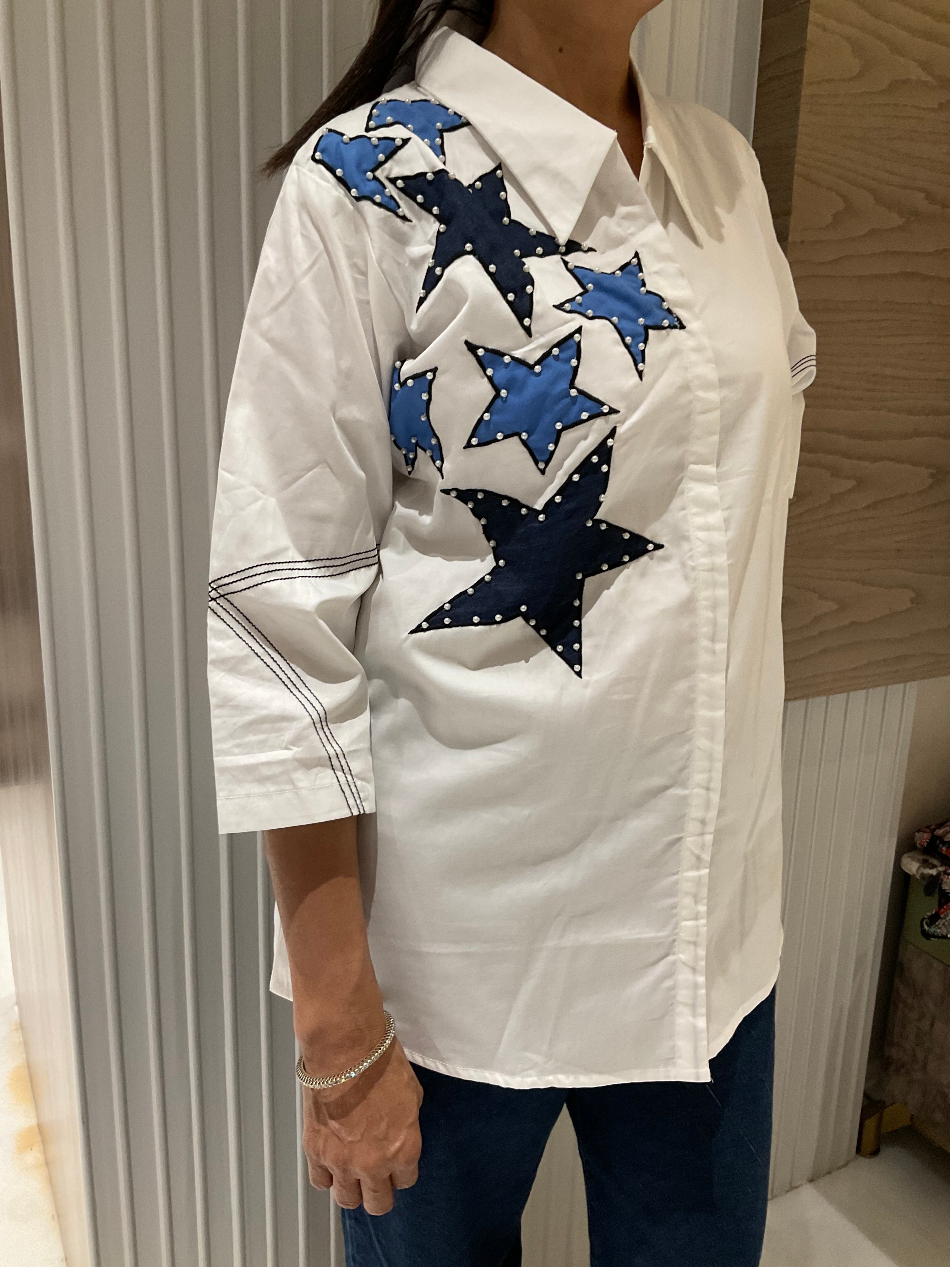 Star cotton shirt