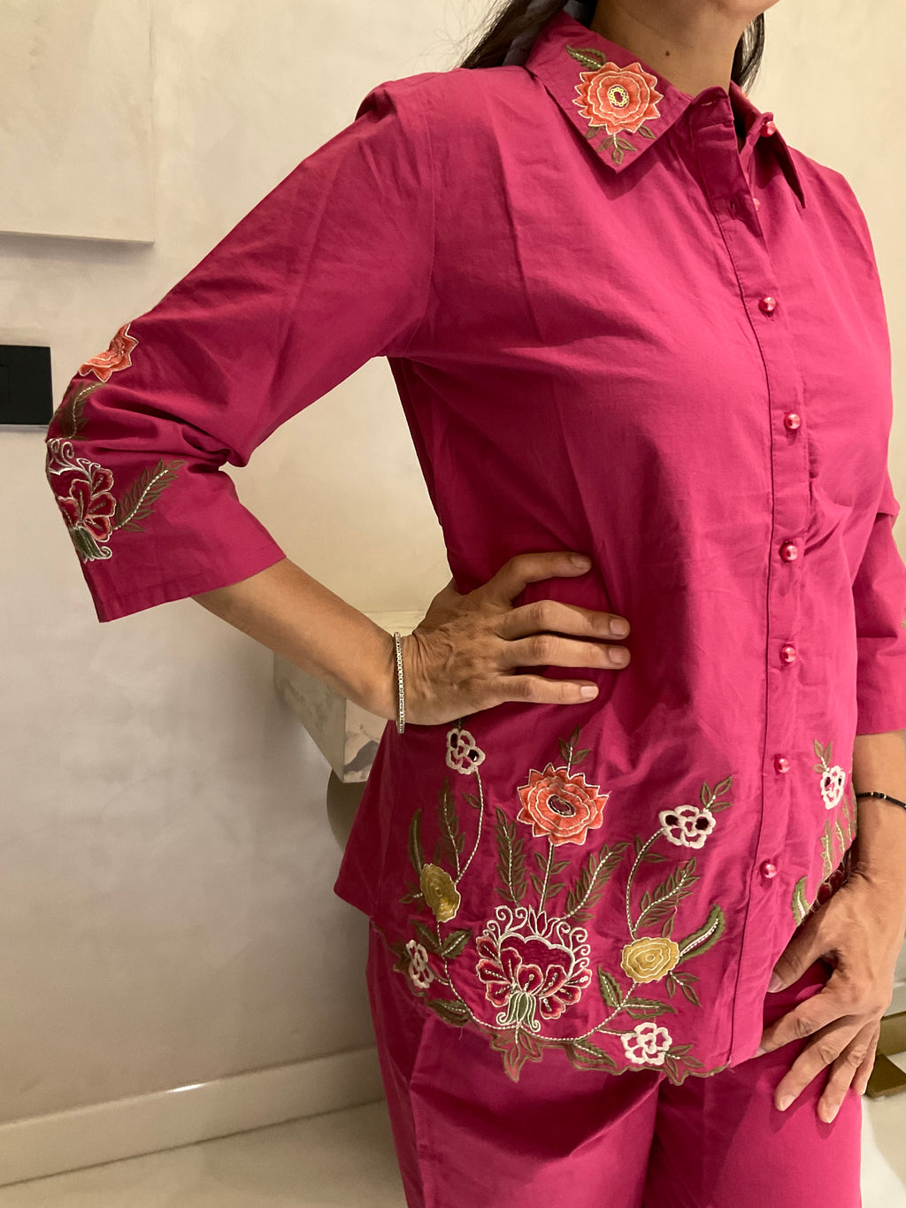 Saffron petals co-ord set