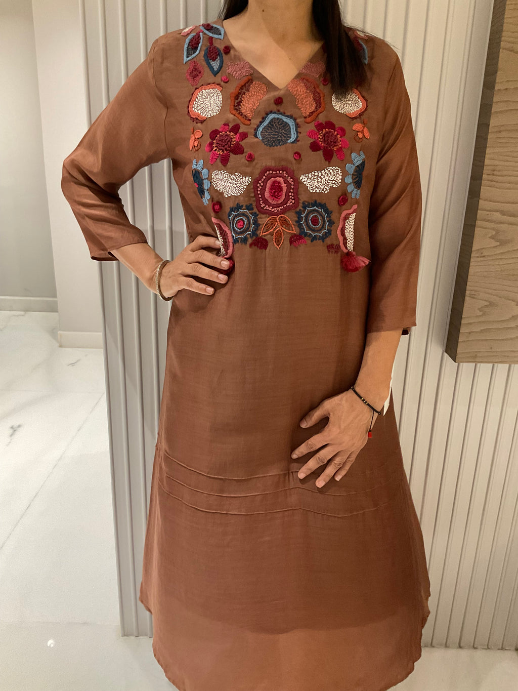 Kashmiri bloom dress