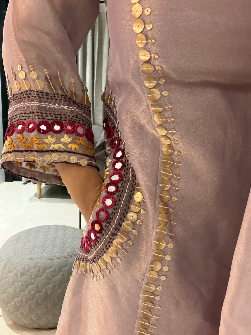 Noor-e-kiran tissue suite set