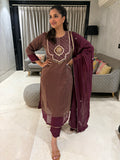 Shahi zari tissue suite