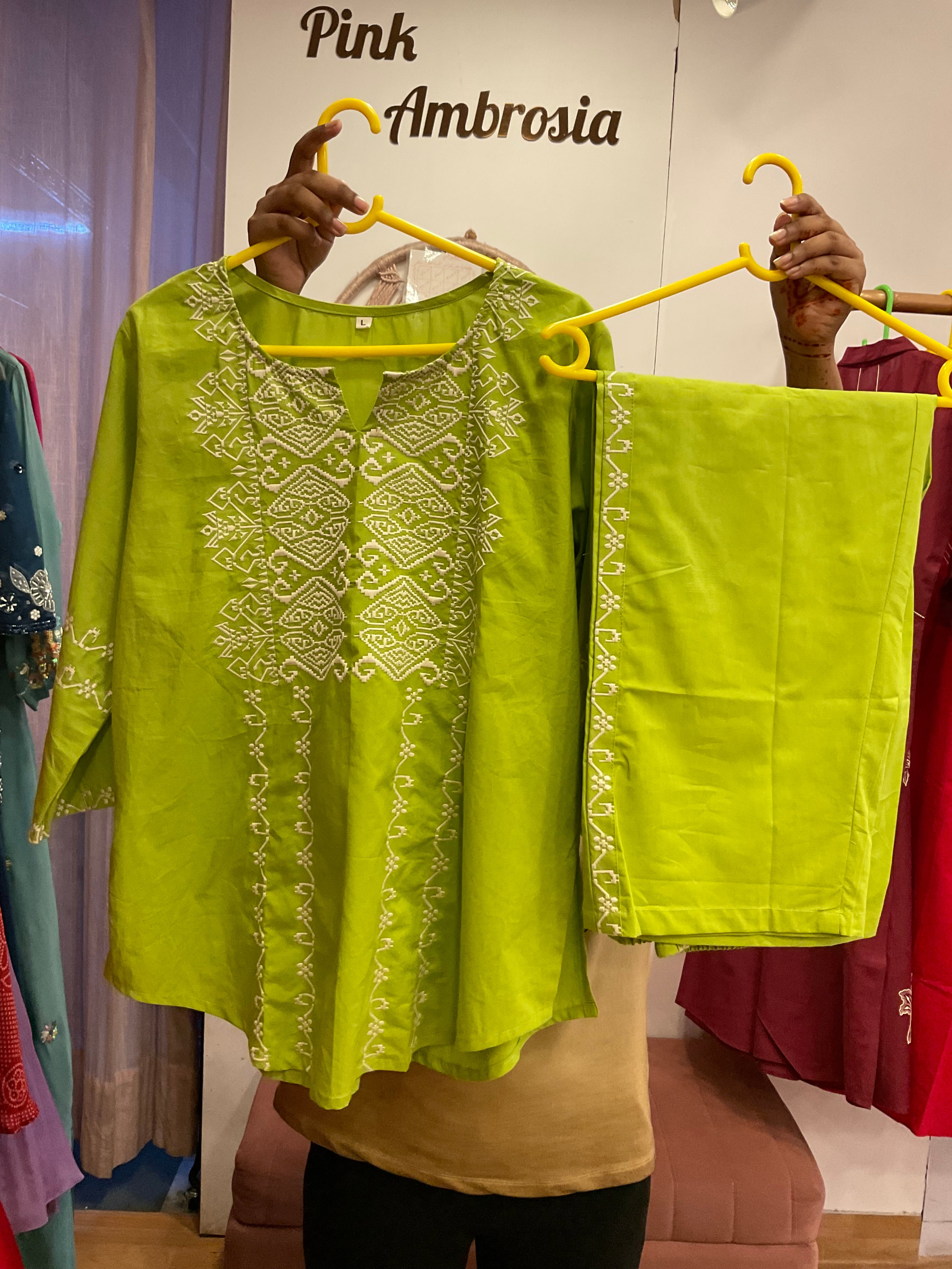 Zesty weaver co-ords