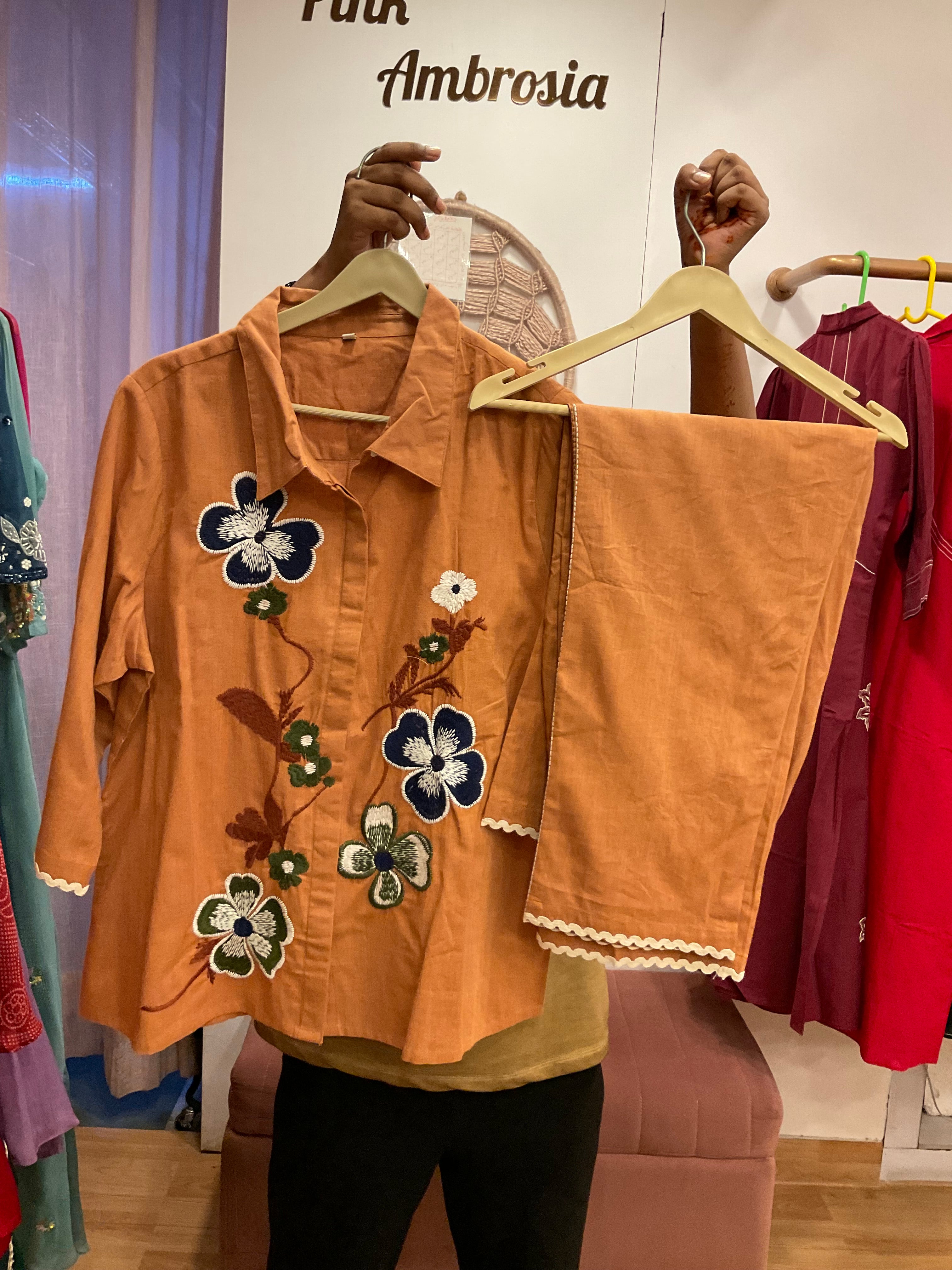 Linen petal co-ord set