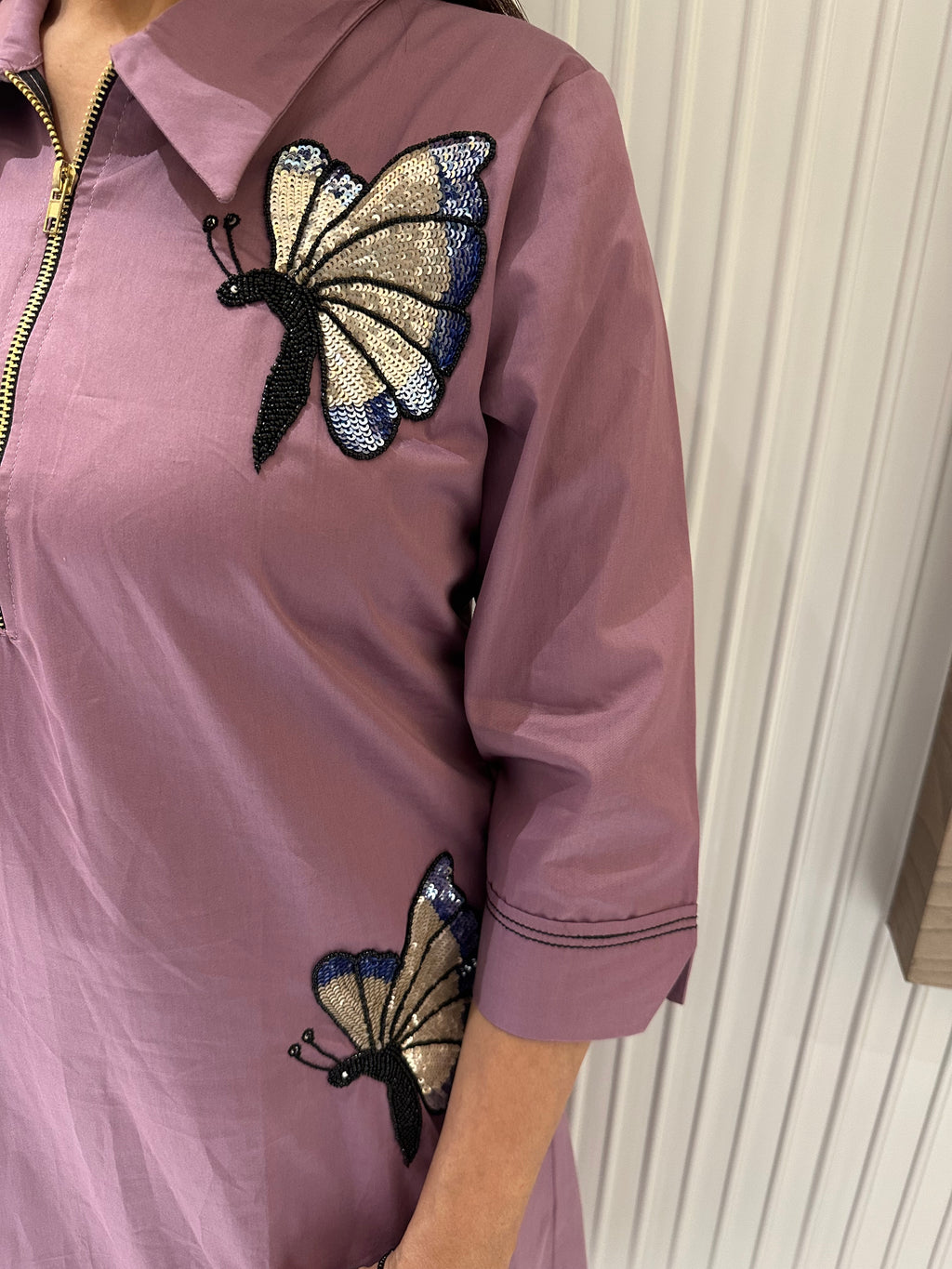 Bird Zip dress