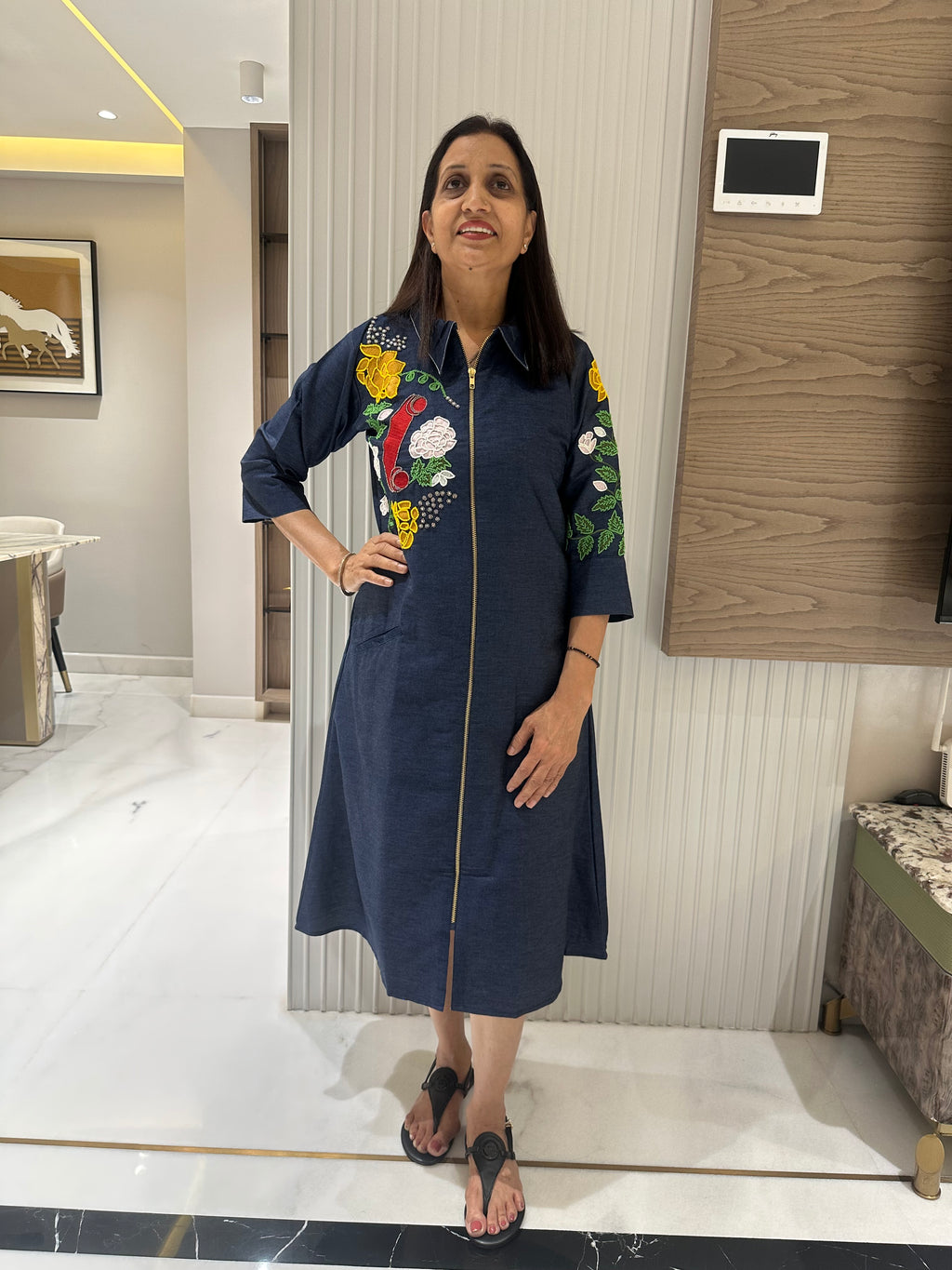 Telephone Denim Dress