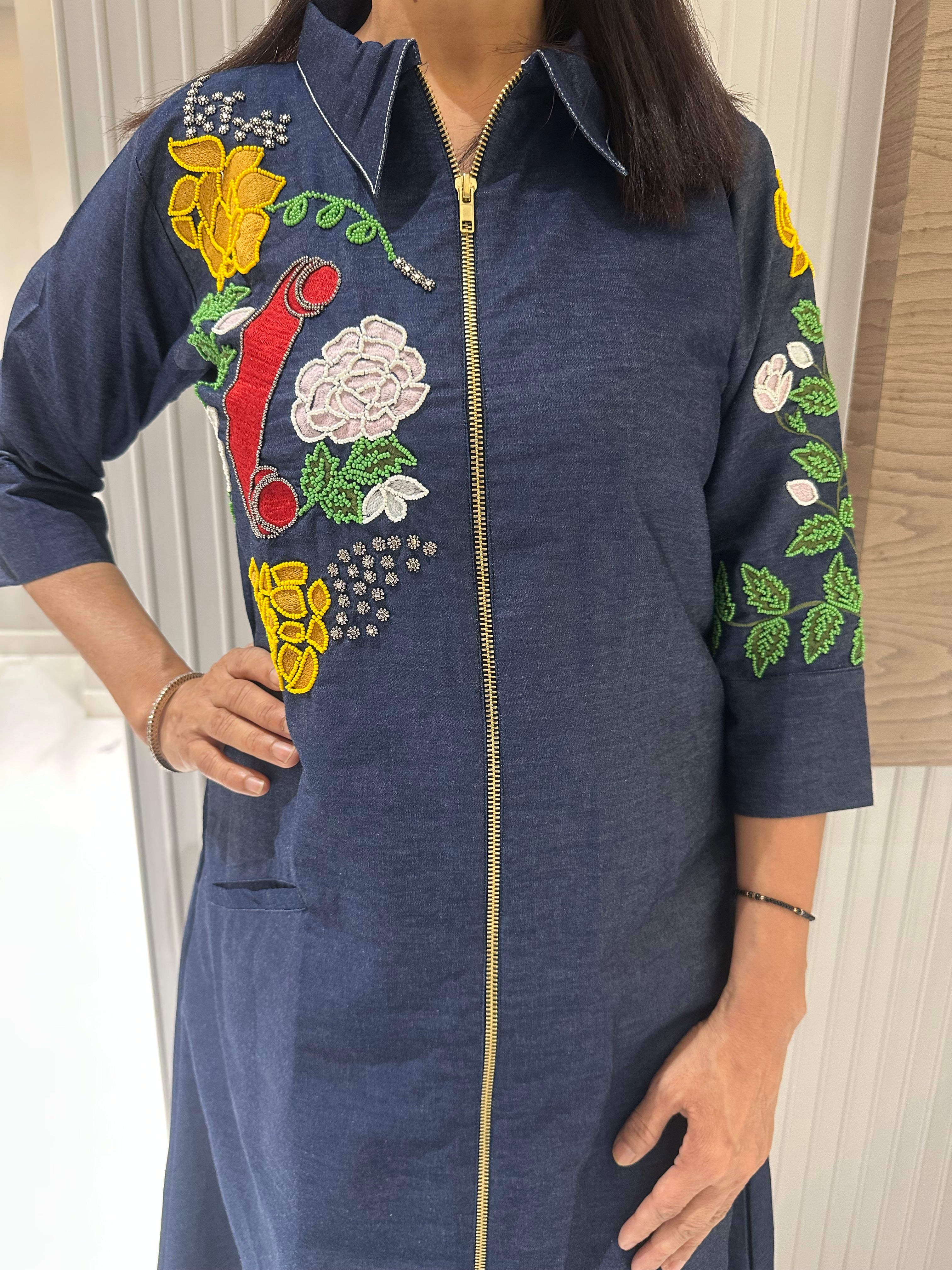 Telephone Denim Dress