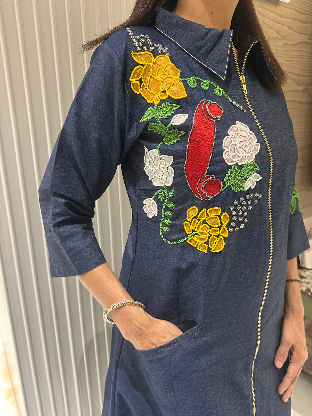 Telephone Denim Dress