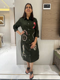 Clock Denim Dress