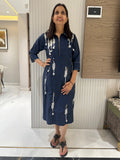 String Denim Dress