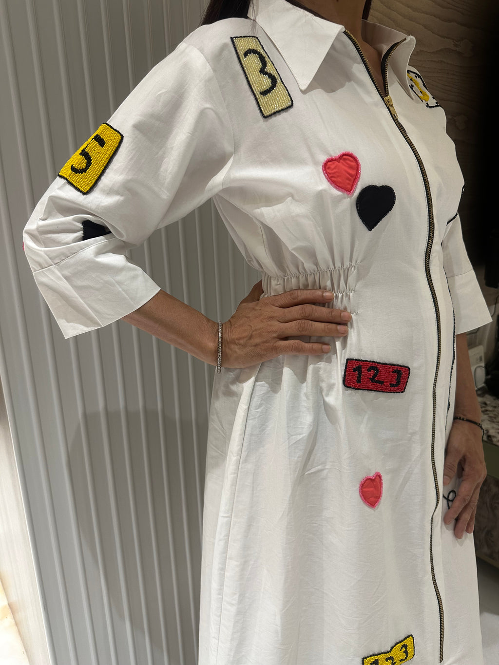Number 1 White Dress