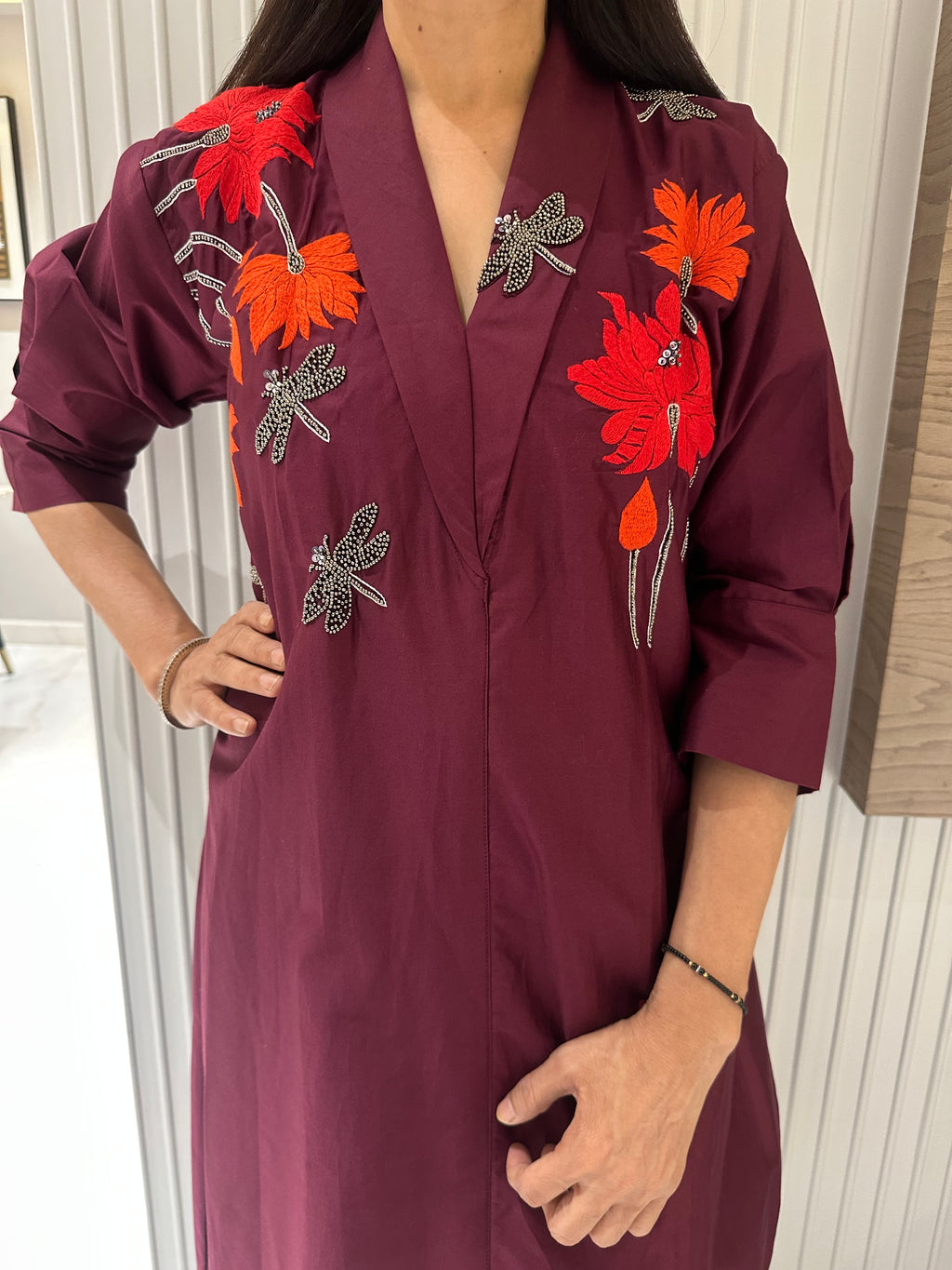 Butterfly A Line Dress