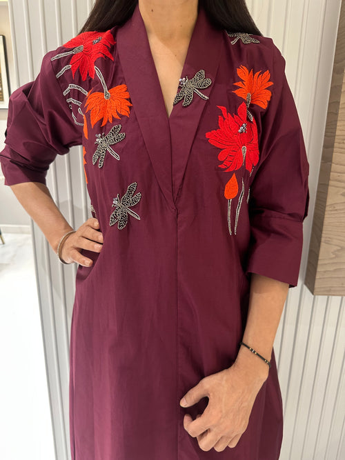 Butterfly A Line Dress