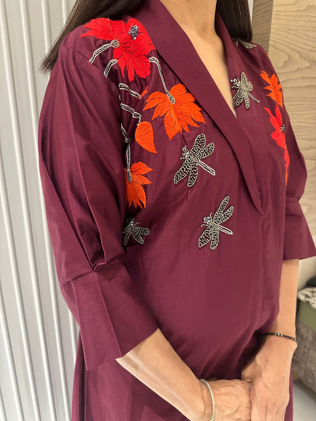 Butterfly A Line Dress