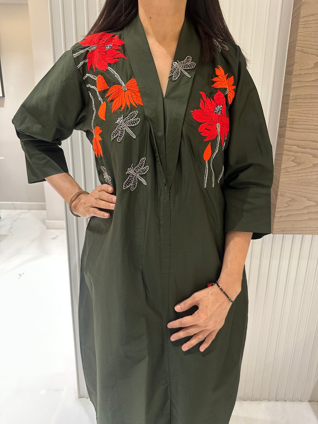 Butterfly A Line Dress