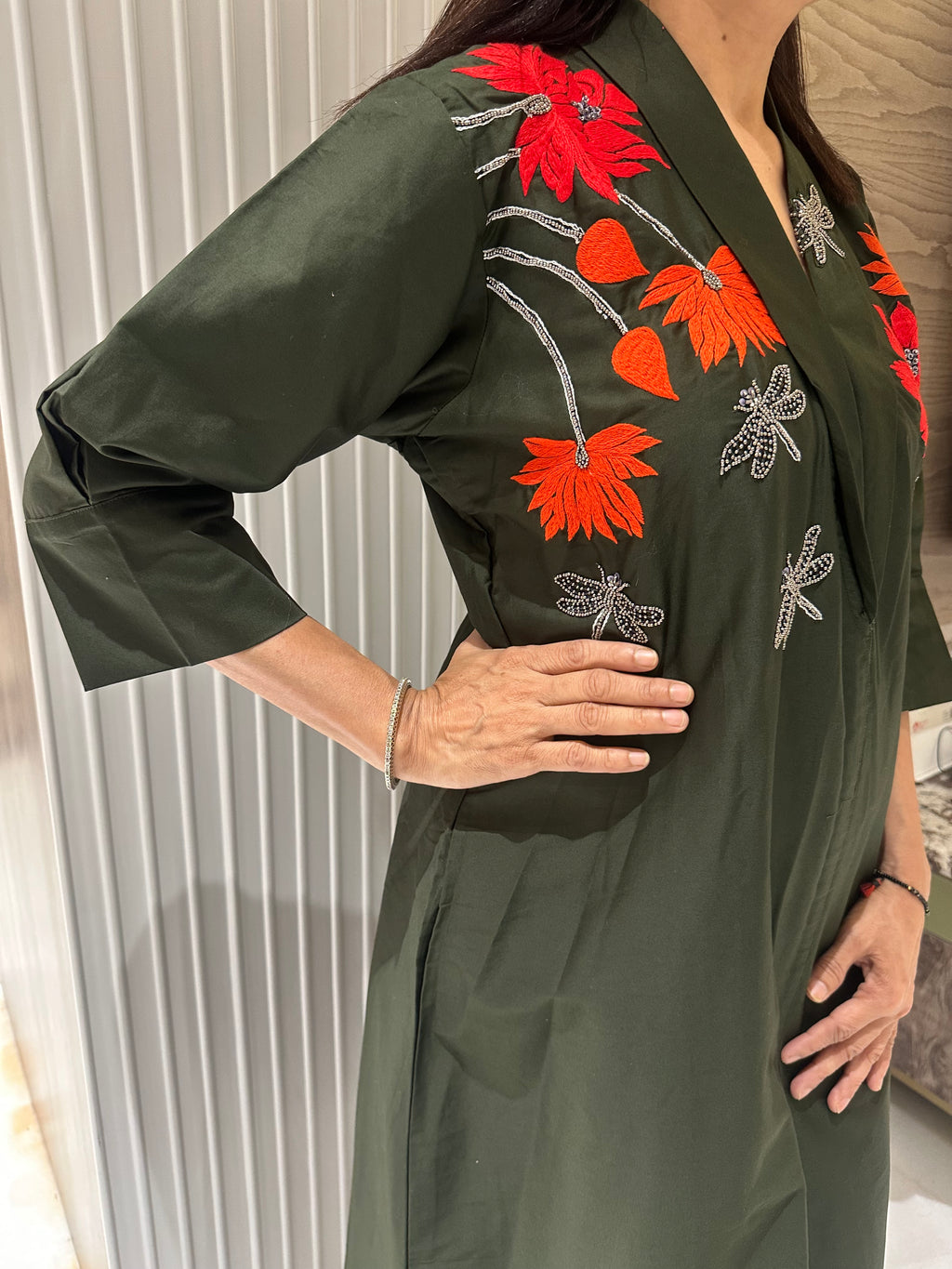 Butterfly A Line Dress