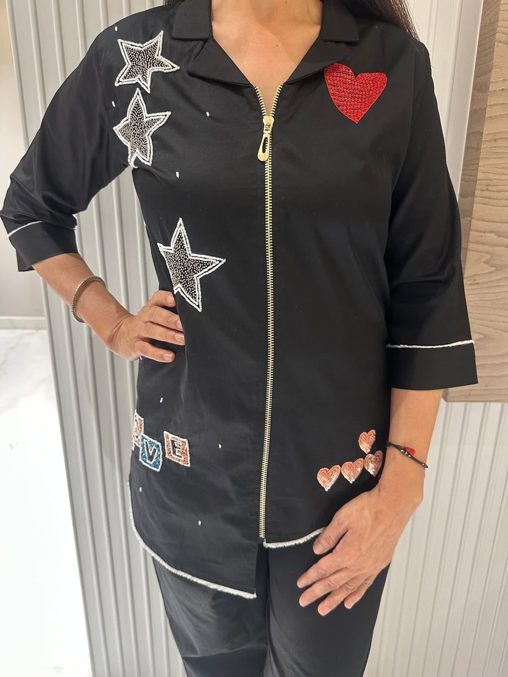 Star zip co-ord set